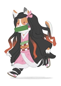 Nezuko cat 