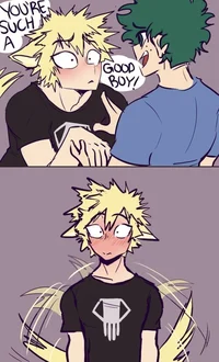 Bakugo Dog AU