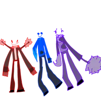 Humanized 3 dudes