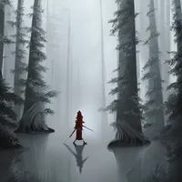 mysterious person