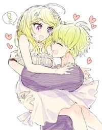 Rantaro and Kaede