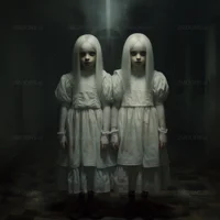 Twin ghost girls