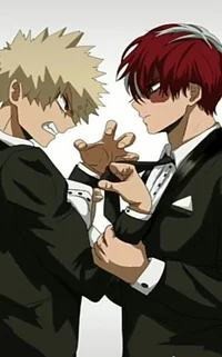 Bakugo and Todoroki