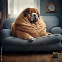 fat dog