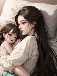 My wife and my daugh