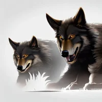 A werewolf pack