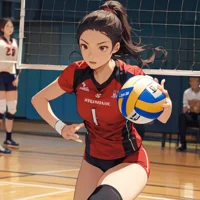 Volleyball Girl 