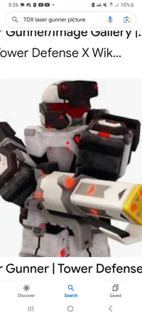 Laser gunner TDX