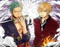 Zoro and Sanji