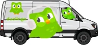 Duolingo Van