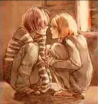 Mello x Matt as kids