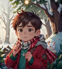 Young survivor child