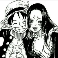 Hancock e Luffy