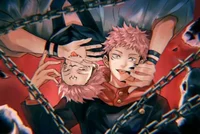 Yuuji and Sukuna