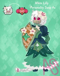 White lily cookie