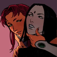Raven and Starfire