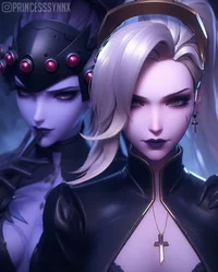 Mercy and Widowmaker