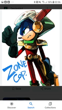 Zonic the zone cop 