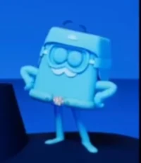 Sky Blue Colourblock