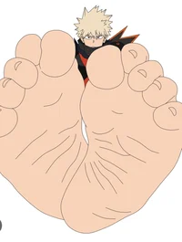 Bakugos feet
