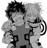 Deku    bw your toga