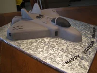 F-22 Cake
