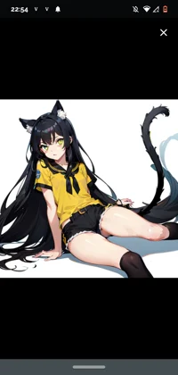 Half cat Girl