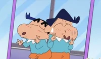Shin chan y kazama