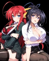 Rias and Akeno