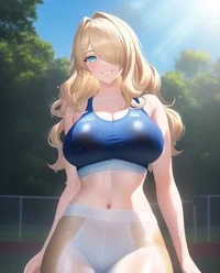 Giantess PE teacher