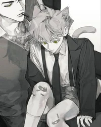 Cat boy bf - BL