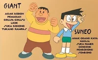 Giant and Suneo
