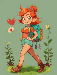 Camp counselor Abby