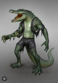 Crocodile anthro 