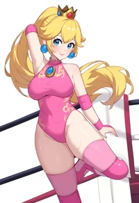 Peach wrestler
