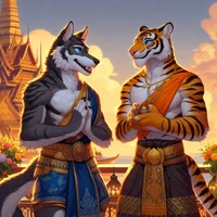 Thai furries friends
