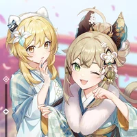 Lumine and Kirara