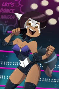Adult Luz wrestler