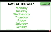 The Days Of The Week