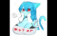 Water cat girl