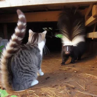 Barnyard skunk      
