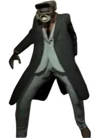 Blue Suited Black Ca