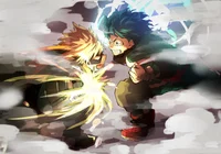 Bakugo and you fight