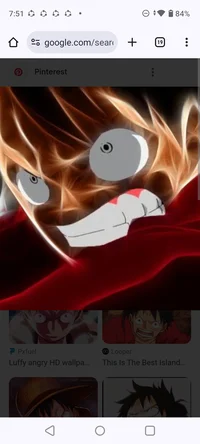 Angry luffy