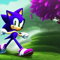purple sonic