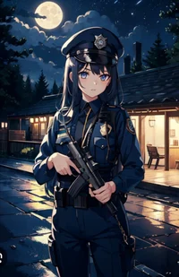 Strict Woman Cop