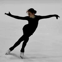 Hockey x ice skater