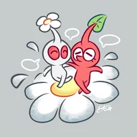 White and Red Pikmin