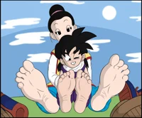 Gohan and Chi Chi