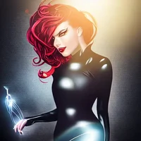 Villain inside light